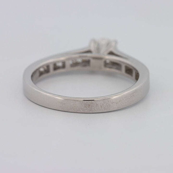 0.45 CT Classic Round Solitaire Row Ring - ZIZOV DIAMONDS