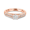 0.45 CT Classic Round Solitaire Row Ring - ZIZOV DIAMONDS