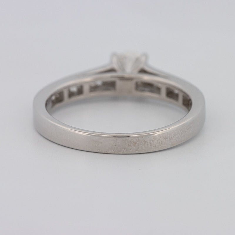 0.45 CT Classic Round Solitaire Row Ring - ZIZOV DIAMONDS