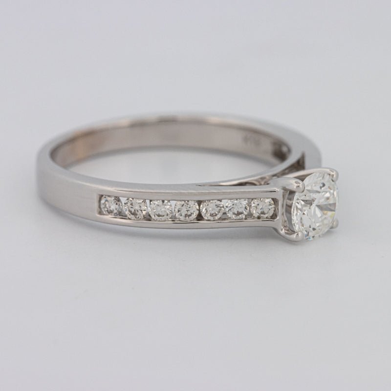 0.45 CT Classic Round Solitaire Row Ring - ZIZOV DIAMONDS