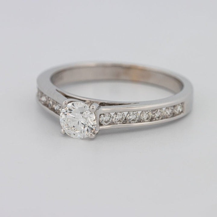 0.45 CT Classic Round Solitaire Row Ring - ZIZOV DIAMONDS