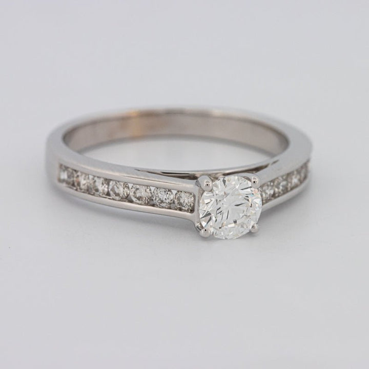0.45 CT Classic Round Solitaire Row Ring - ZIZOV DIAMONDS