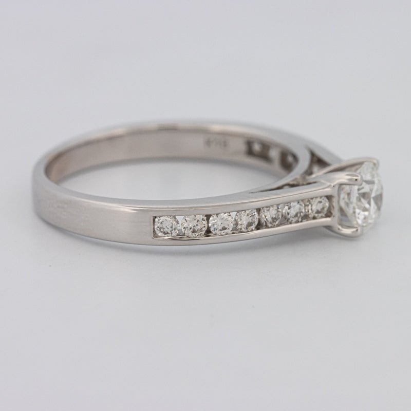 0.45 CT Classic Round Solitaire Row Ring - ZIZOV DIAMONDS