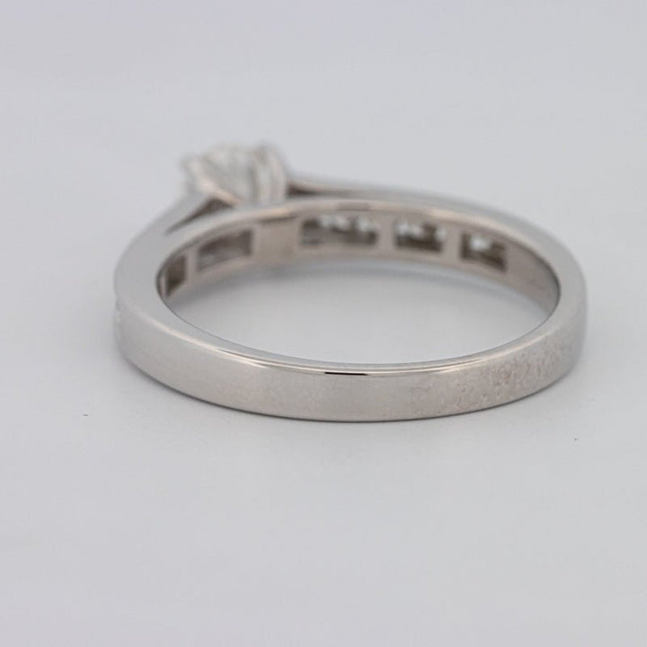 0.45 CT Classic Round Solitaire Row Ring - ZIZOV DIAMONDS