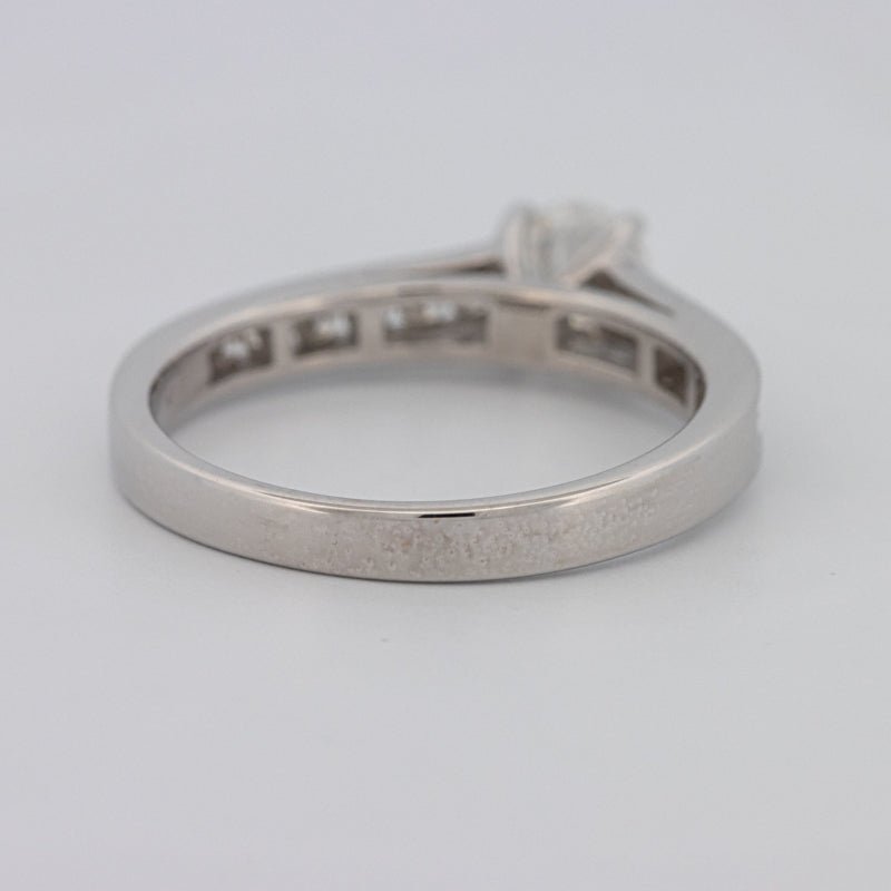 0.45 CT Classic Round Solitaire Row Ring - ZIZOV DIAMONDS