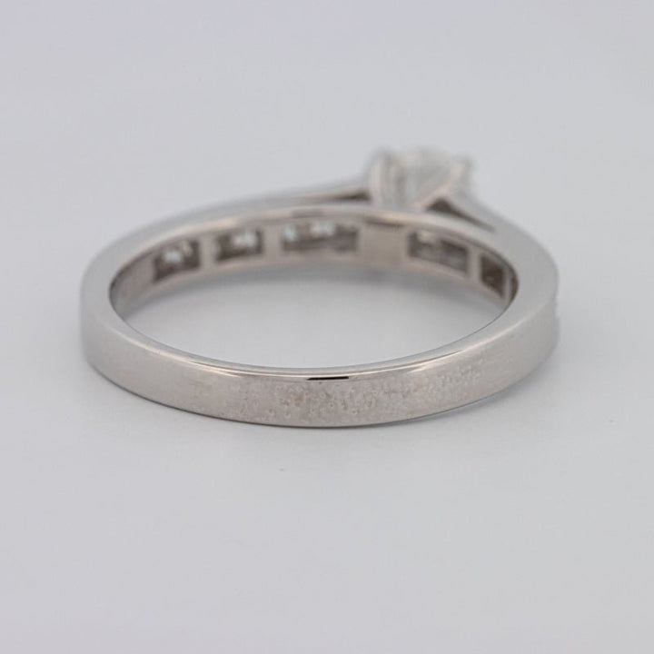 0.45 CT Classic Round Solitaire Row Ring - ZIZOV DIAMONDS