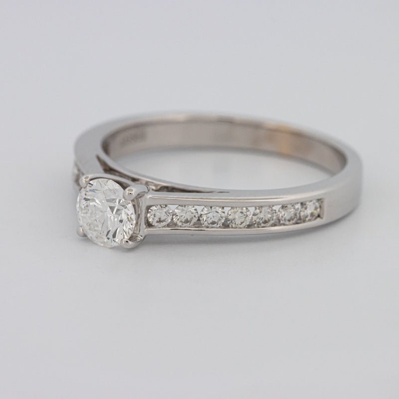 0.45 CT Classic Round Solitaire Row Ring - ZIZOV DIAMONDS