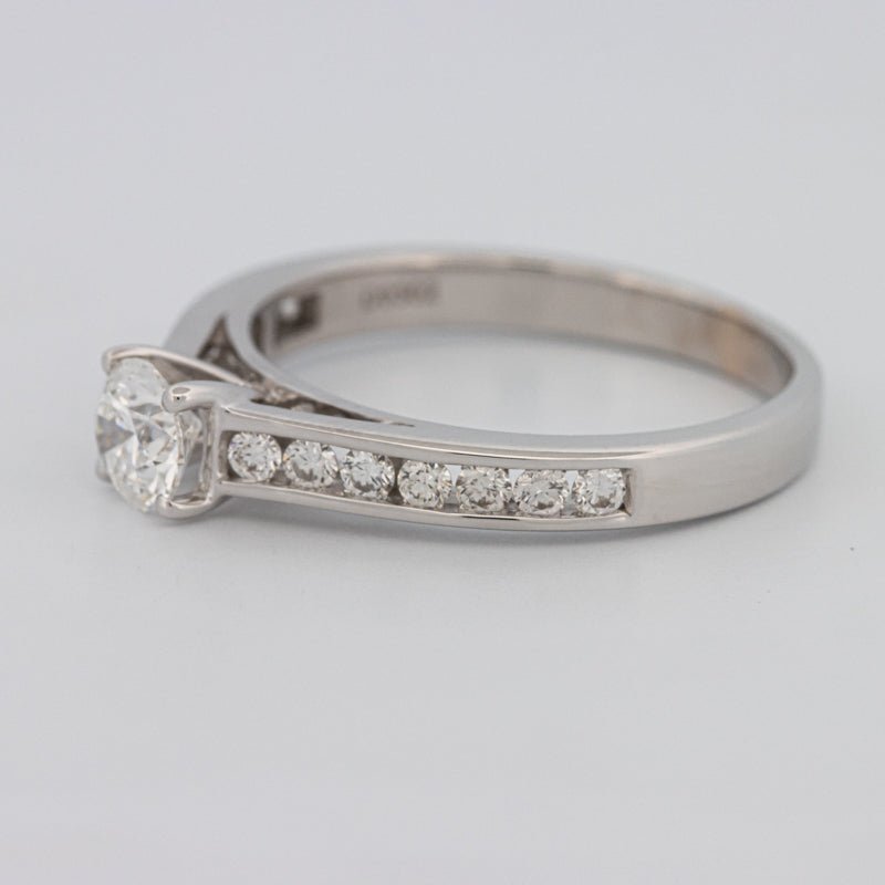 0.45 CT Classic Round Solitaire Row Ring - ZIZOV DIAMONDS