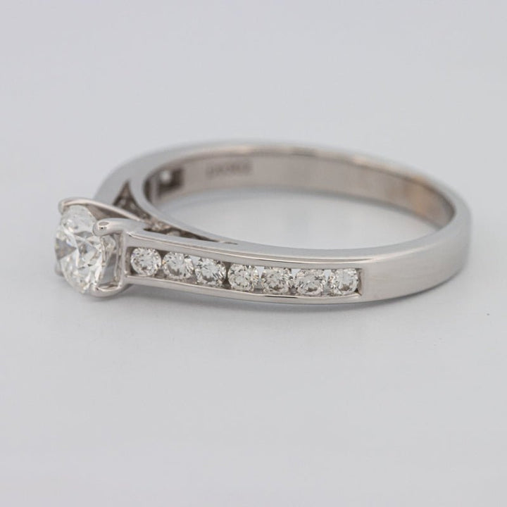 0.45 CT Classic Round Solitaire Row Ring - ZIZOV DIAMONDS
