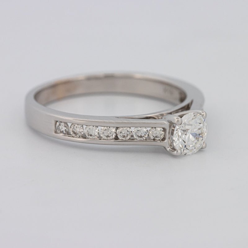 0.45 CT Classic Round Solitaire Row Ring - ZIZOV DIAMONDS