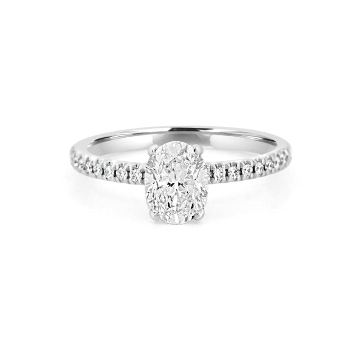 0.50 CT Classic Oval Cut Solitaire - ZIZOV DIAMONDS