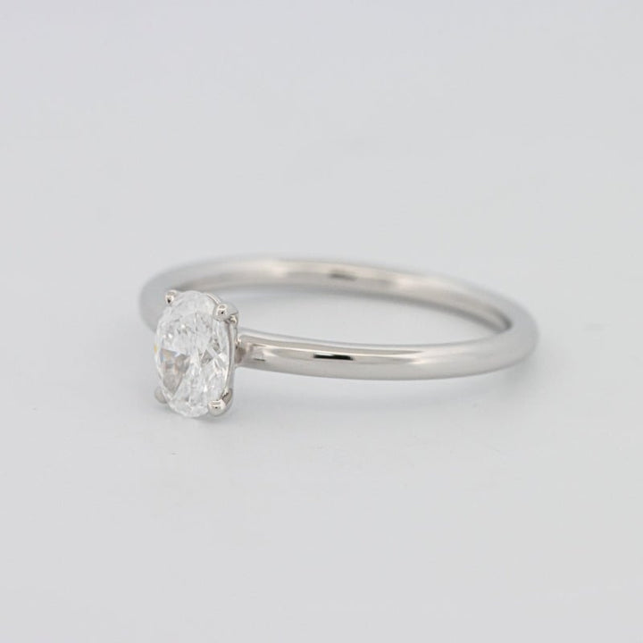 0.50 CT Classic Oval Cut Solitaire - ZIZOV DIAMONDS