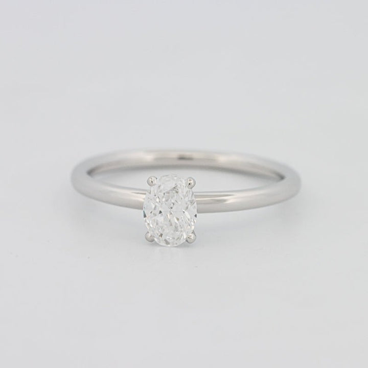 0.50 CT Classic Oval Cut Solitaire - ZIZOV DIAMONDS