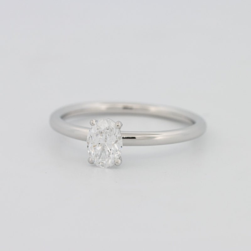 0.50 CT Classic Oval Cut Solitaire - ZIZOV DIAMONDS