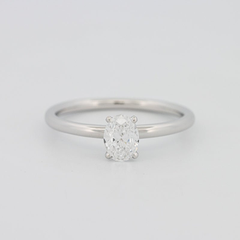 0.50 CT Classic Oval Cut Solitaire - ZIZOV DIAMONDS