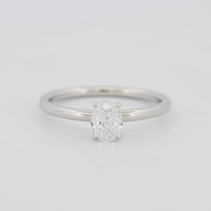 0.50 CT Classic Oval Cut Solitaire - ZIZOV DIAMONDS