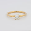 0.50 CT Classic Square Radiant Solitaire - ZIZOV DIAMONDS