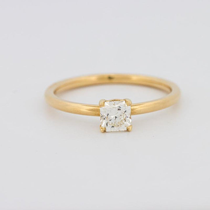 0.50 CT Classic Square Radiant Solitaire - ZIZOV DIAMONDS