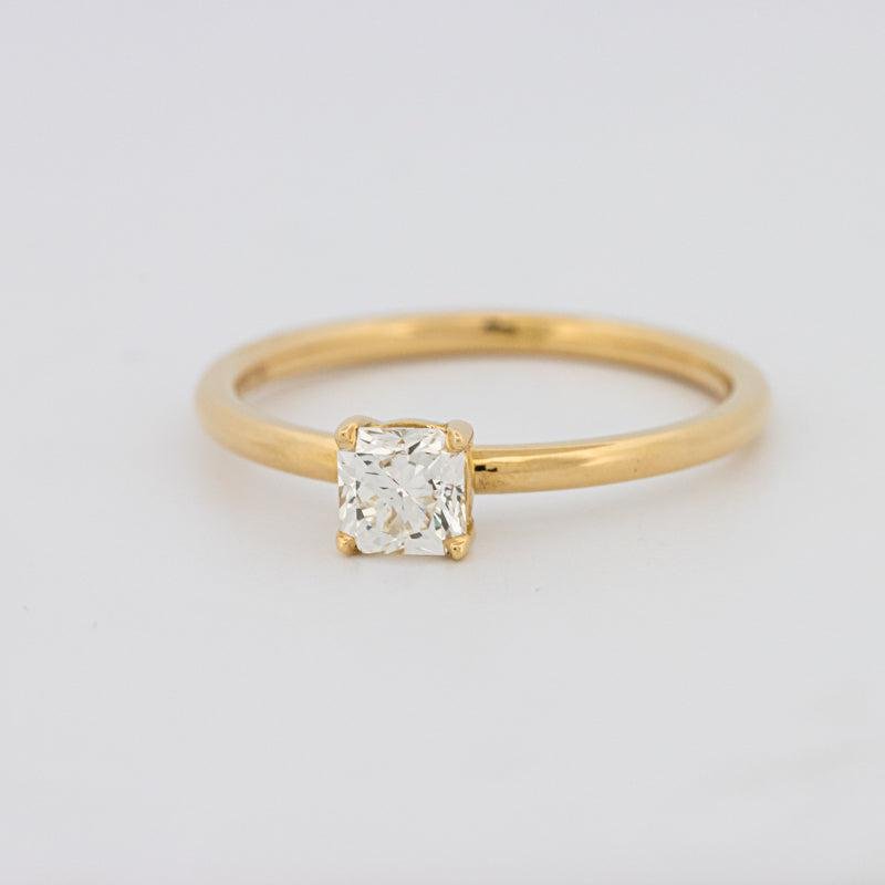 0.50 CT Classic Square Radiant Solitaire - ZIZOV DIAMONDS