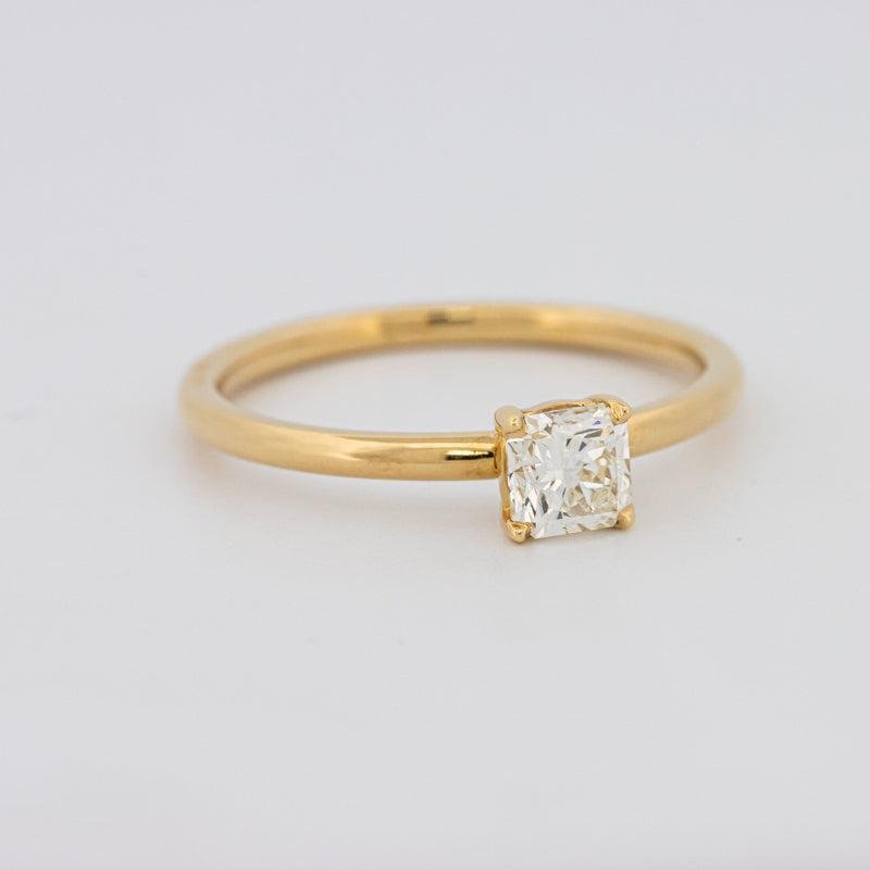 0.50 CT Classic Square Radiant Solitaire - ZIZOV DIAMONDS