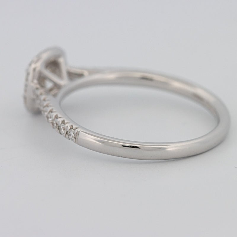 0.50 CT Cushion Cut Halo Solitaire - ZIZOV DIAMONDS