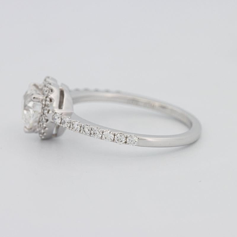 0.50 CT Heart - shaped Halo Diamond Ring - ZIZOV DIAMONDS