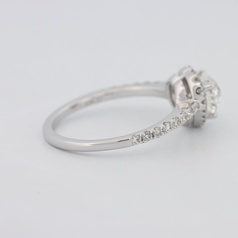 0.50 CT Heart - shaped Halo Diamond Ring - ZIZOV DIAMONDS