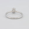 0.50 CT Oval Cut Solitaire Pavé Ring - ZIZOV DIAMONDS
