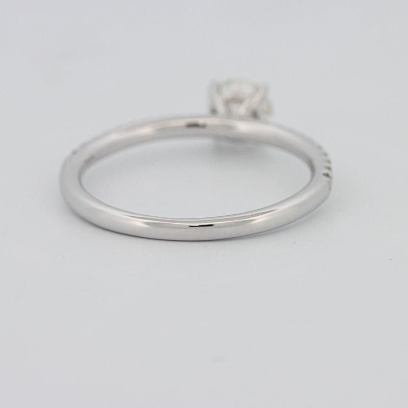 0.50 CT Round Solitaire Pavé Ring - ZIZOV DIAMONDS