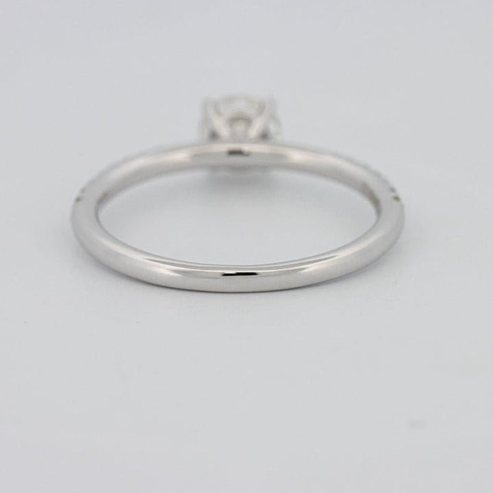 0.50 CT Round Solitaire Pavé Ring - ZIZOV DIAMONDS