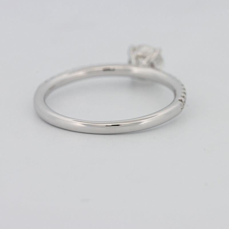 0.50 CT Round Solitaire Pavé Ring - ZIZOV DIAMONDS