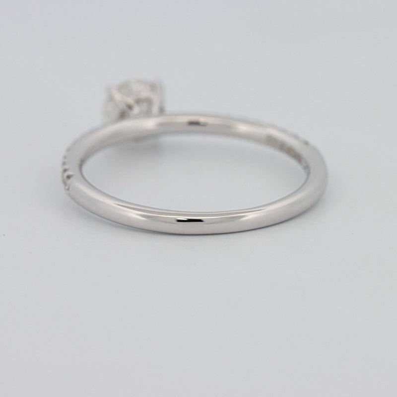 0.50 CT Round Solitaire Pavé Ring - ZIZOV DIAMONDS