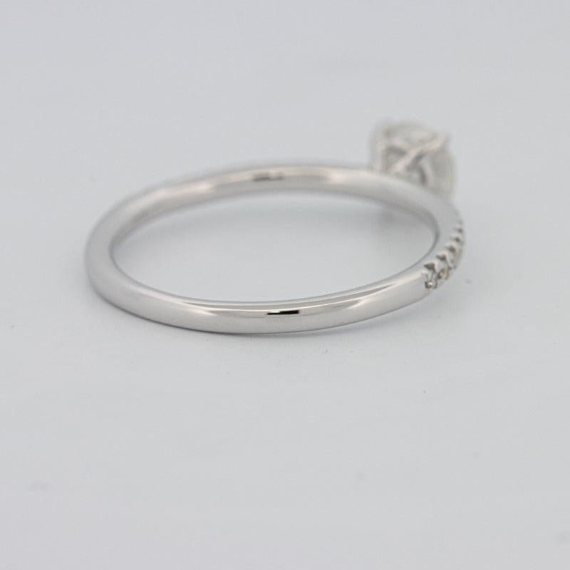 0.50 CT Round Solitaire Pavé Ring - ZIZOV DIAMONDS