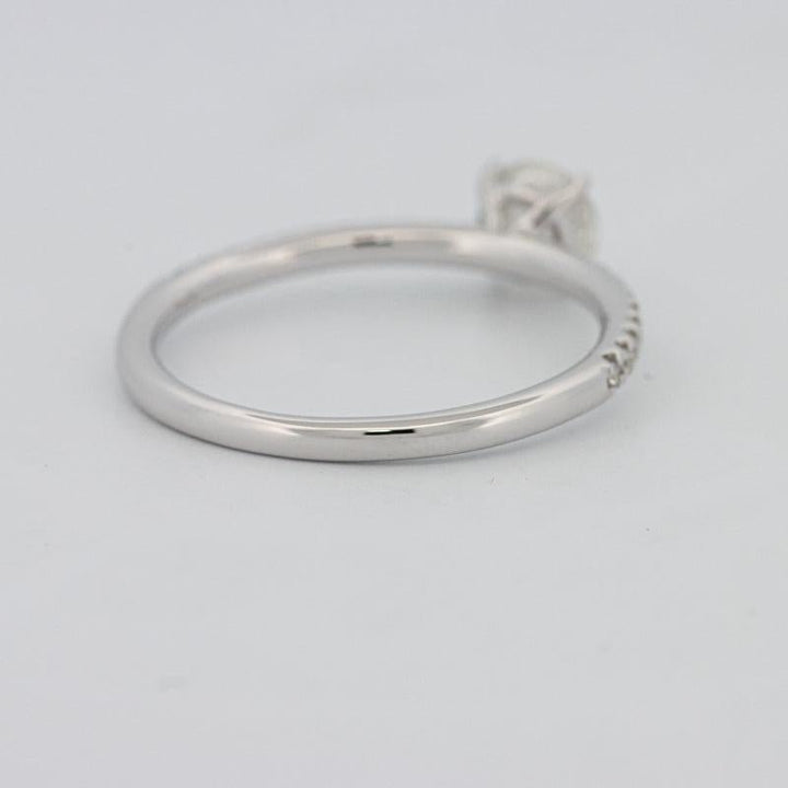 0.50 CT Round Solitaire Pavé Ring - ZIZOV DIAMONDS