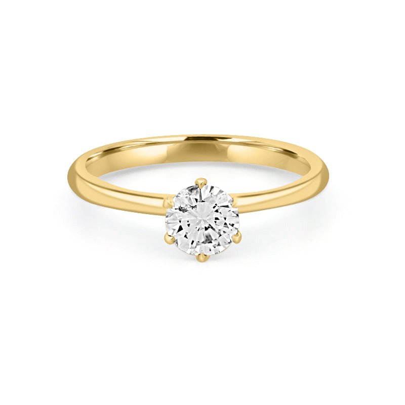 0.55 CT Classic Round Solitaire Ring - ZIZOV DIAMONDS