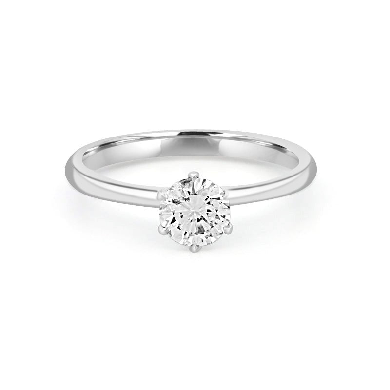 0.55 CT Classic Round Solitaire Ring - ZIZOV DIAMONDS