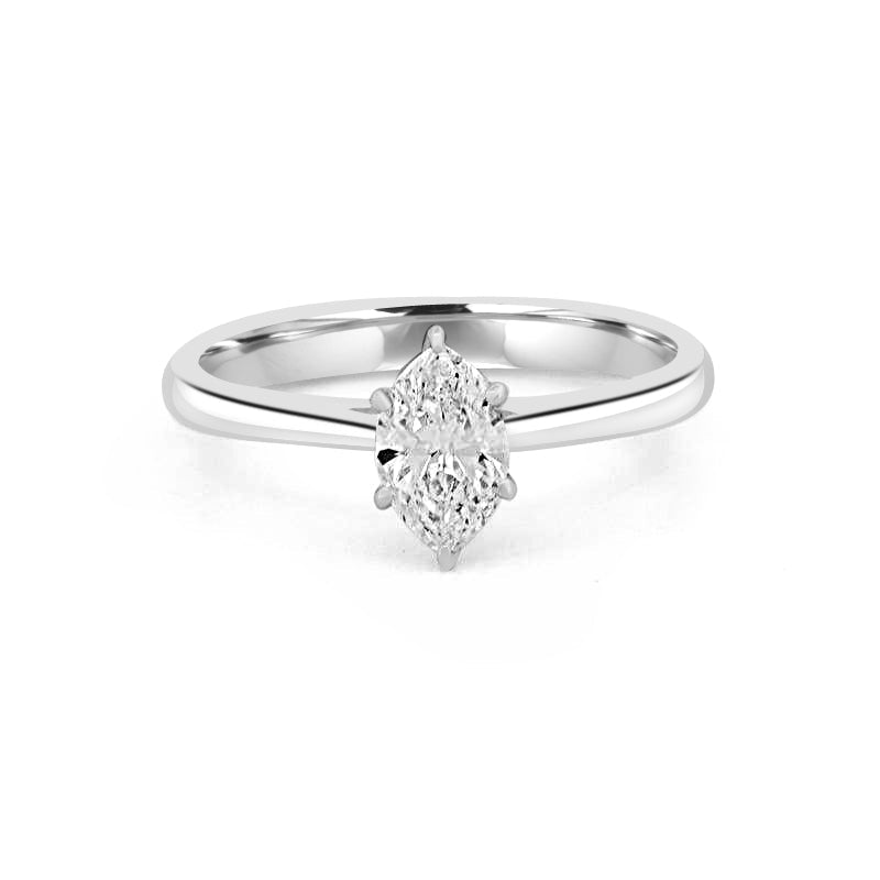 0.60 CT Classic Marquise Solitaire Ring - ZIZOV DIAMONDS