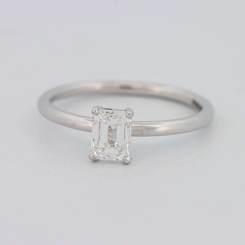 0.70 CT Classic Emerald Cut Solitaire - ZIZOV DIAMONDS
