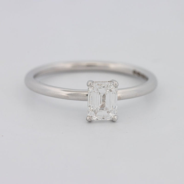 0.70 CT Classic Emerald Cut Solitaire - ZIZOV DIAMONDS