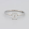 0.70 CT Classic Emerald Cut Solitaire - ZIZOV DIAMONDS