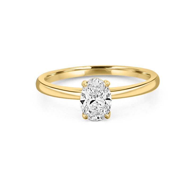 0.70 CT Classic Oval Cut Solitaire - ZIZOV DIAMONDS