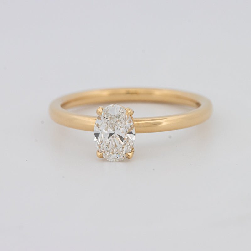 0.70 CT Classic Oval Cut Solitaire - ZIZOV DIAMONDS