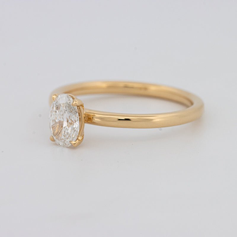 0.70 CT Classic Oval Cut Solitaire - ZIZOV DIAMONDS