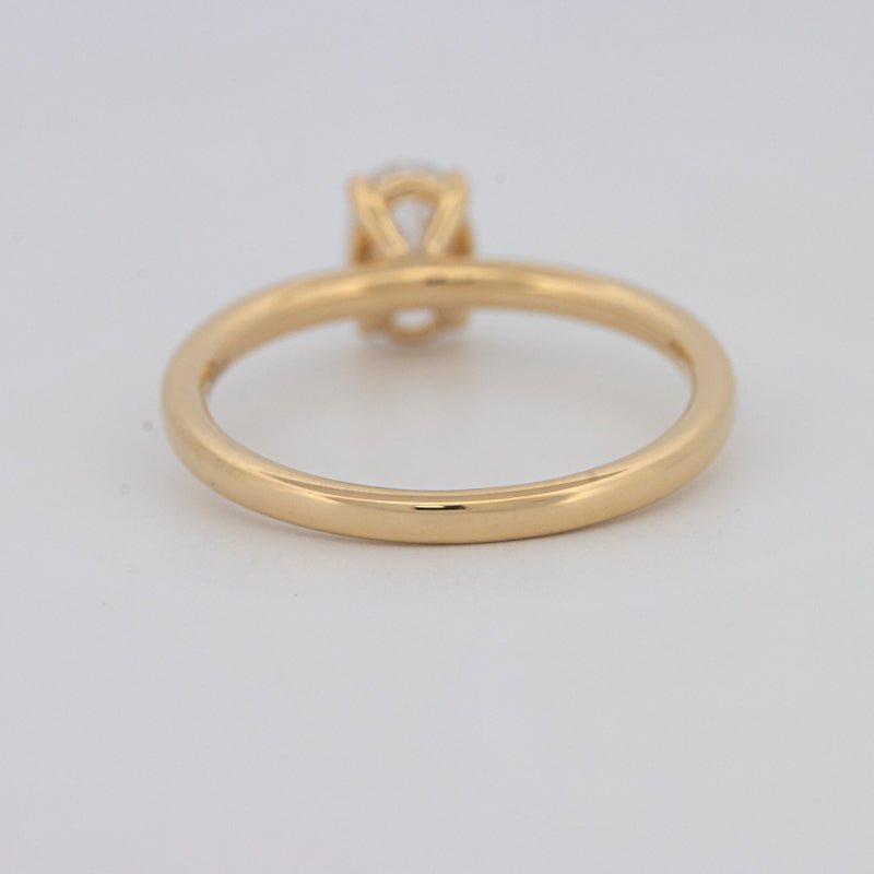 0.70 CT Classic Oval Cut Solitaire - ZIZOV DIAMONDS