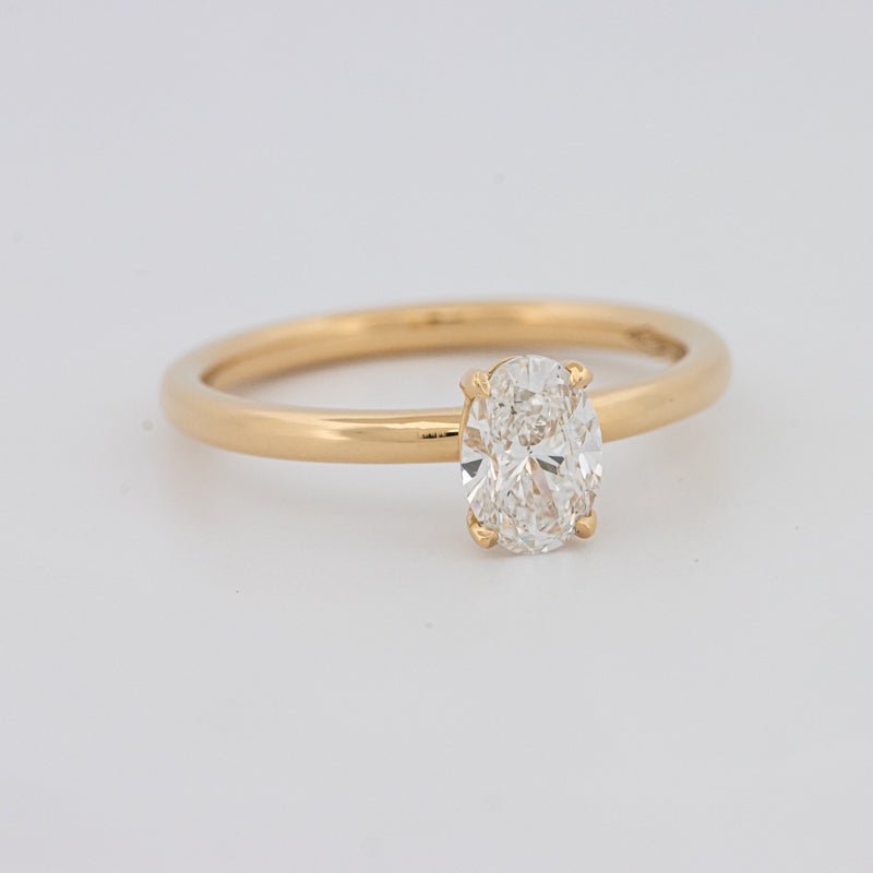 0.70 CT Classic Oval Cut Solitaire - ZIZOV DIAMONDS