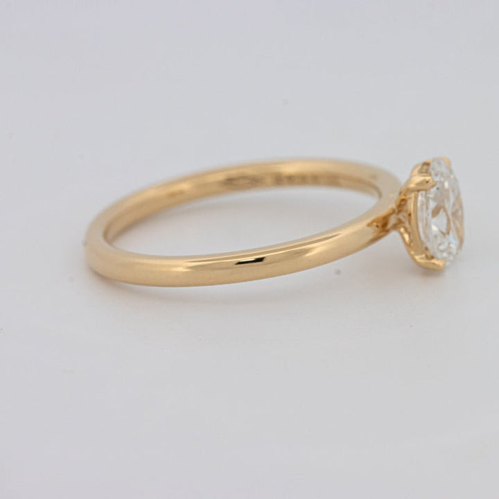 0.70 CT Classic Oval Cut Solitaire - ZIZOV DIAMONDS