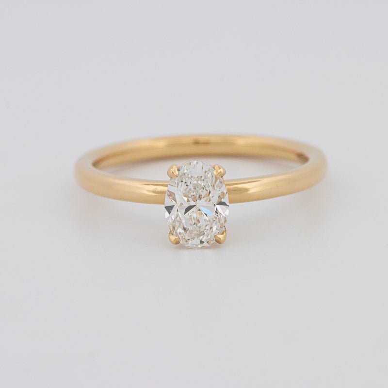 0.70 CT Classic Oval Cut Solitaire - ZIZOV DIAMONDS