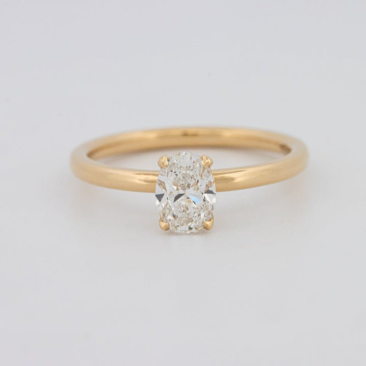 0.70 CT Classic Oval Cut Solitaire - ZIZOV DIAMONDS