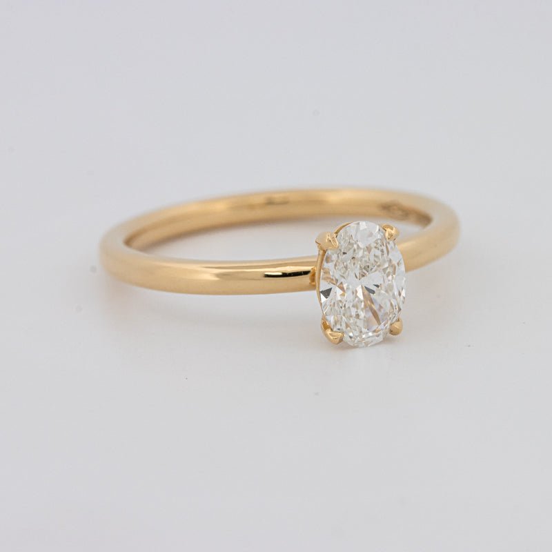 0.70 CT Classic Oval Cut Solitaire - ZIZOV DIAMONDS