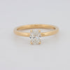 0.70 CT Classic Oval Cut Solitaire - ZIZOV DIAMONDS